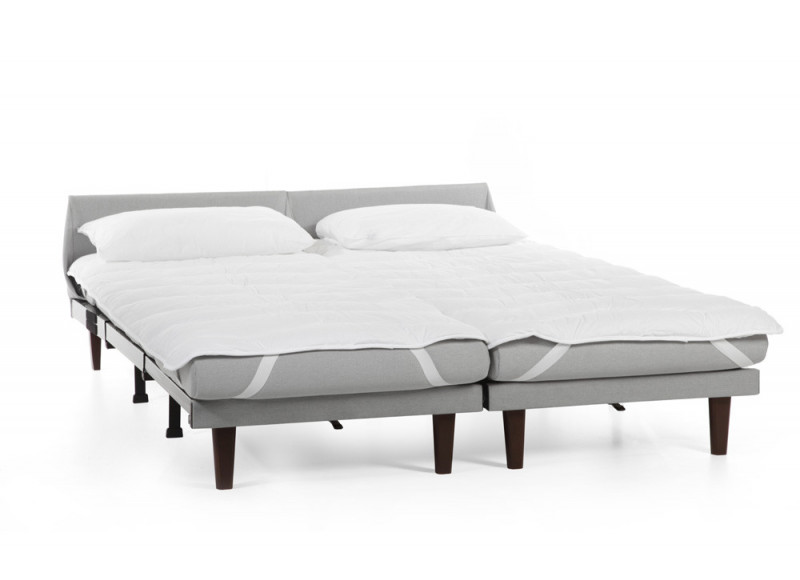 SURMATELAS adapté aux couchages en 70 et 80 cm des fauteuils lits et canapés lits Likoolis