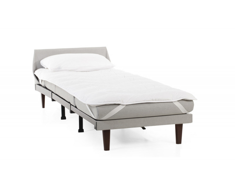 SURMATELAS adapté aux couchages en 70 et 80 cm des fauteuils lits et canapés lits Likoolis