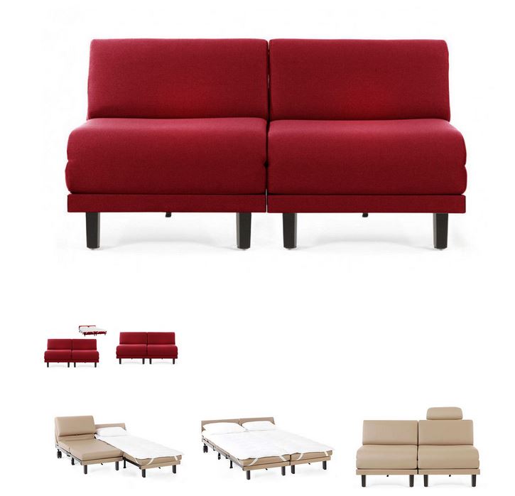 Canapé convertible pour un couchage quotidien